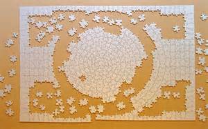 Unfinished Jigsaw Puzzle