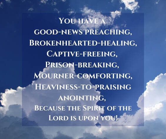 Picture: the Spirit of the Lord is Upon You! by Deborah Perkins