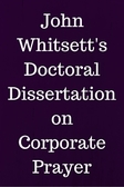 Whitsett Doctorate