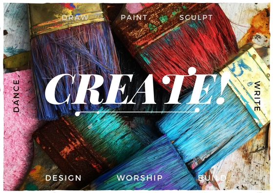 CREATE! A prophetic word for Christian artists, musicians, writers, and creatives who feel dry or burnt out. God wants to breathe life into your creations again! From Deborah Perkins of HisInscriptions.com