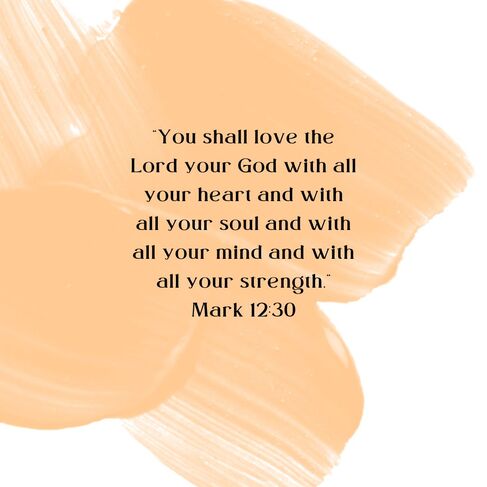 Pic: You shall love the Lord your God