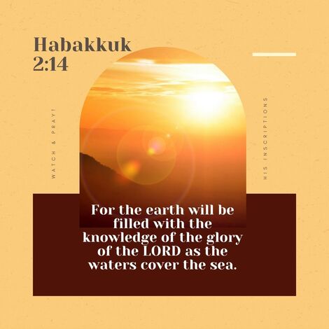 Picture: Habakkuk 2:14