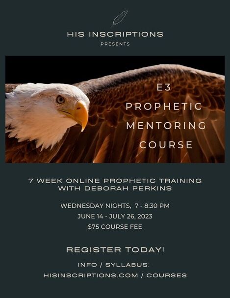 Pic: E3 Prophetic Mentoring Course